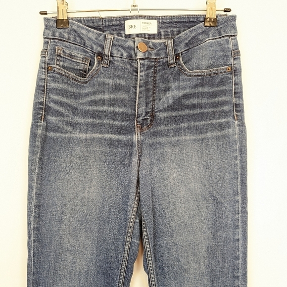 BKE Parker Universal Fit High-Rise Super Flare Jeans 24 Denim Jean Hi-Ri… - Picture 3 of 16